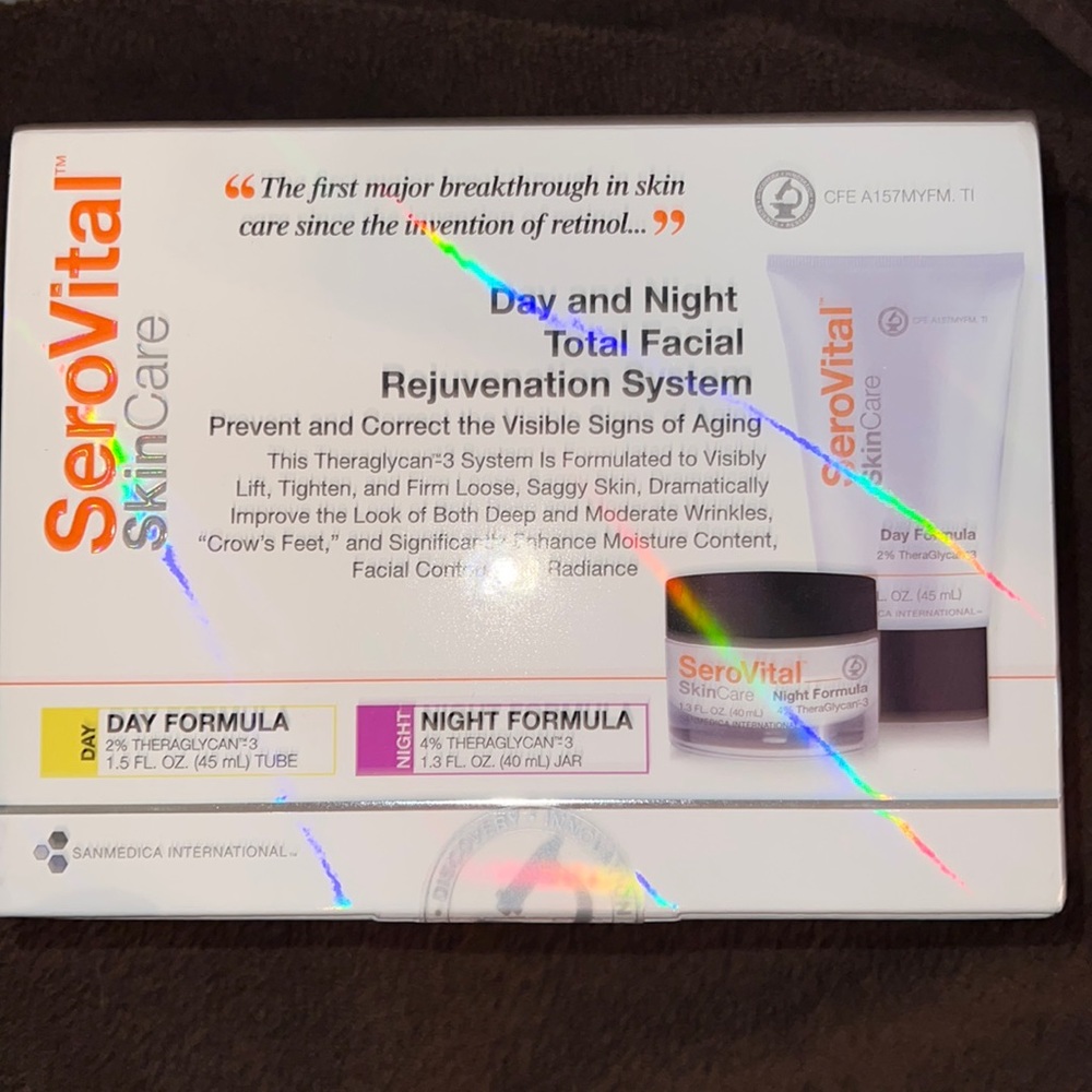 ⭐️FINAL PRICE DROP FOR 6 HRS ONLY: LUXURY SKINCARE:SEROVITAL DAY&NIGHT SYSTEM